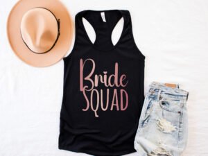 Camisa Tirantes «Bride Squad»