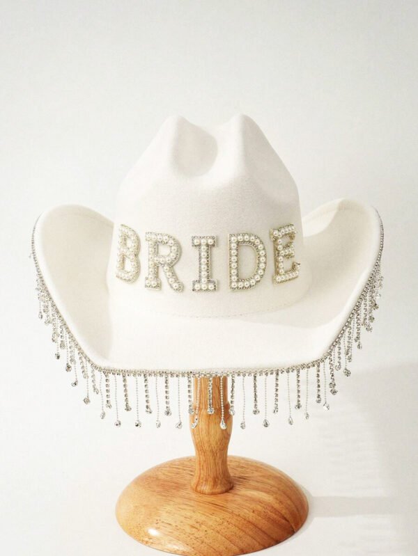 Sombrero Bride Vaquero - Imagen 2