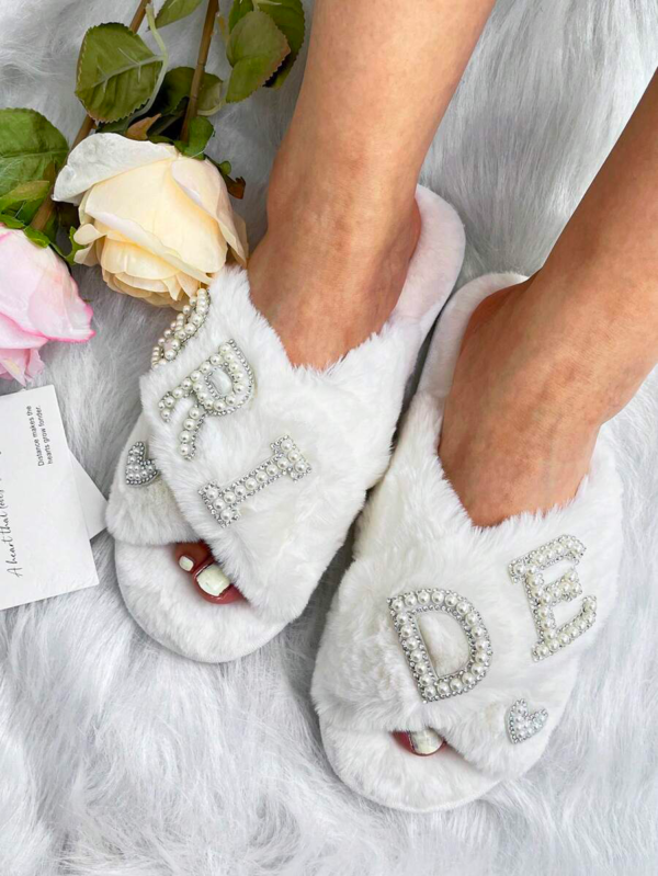 Pantuflas Blancas Vero