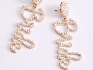 Aretes Bride perlas Blancas