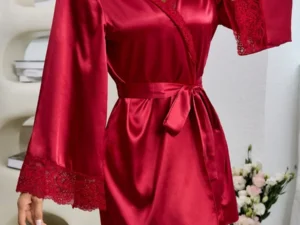 Bata Noemy Rojo «Team Bride» + pantuflas