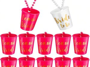 Shots tipo COLLAR para Bride & TeamBride (Fucsia 12 personas)