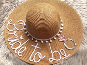 Sombrero Bride To Be + Anillo