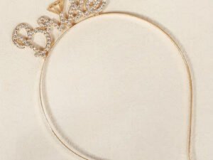 Diadema Bride plateada con Brillos  💍👰🏼‍♀️🤍