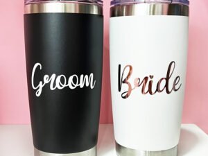Vasos Tumbler Bride & Groom