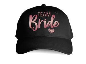 Gorra Akira Negra «Team Bride»