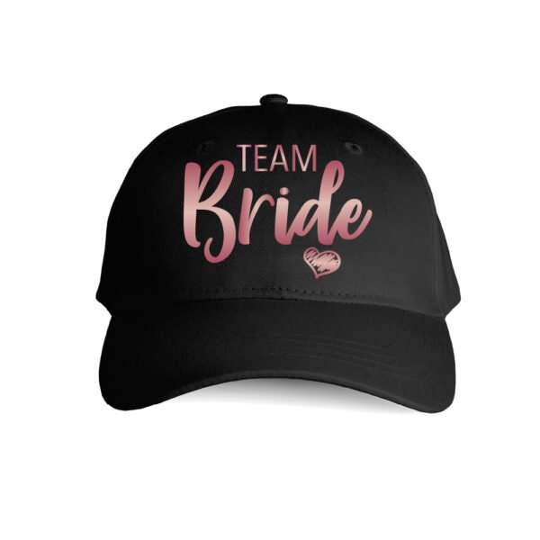 Gorra Akira Negra «Team Bride»