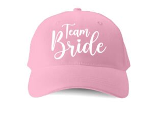 Gorra Alita Rosada «Team Bride»