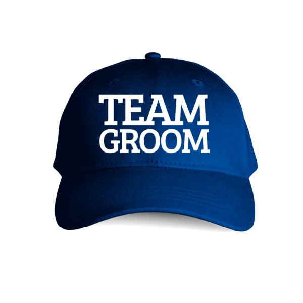 Gorra Akaru Azul «Team Groom»