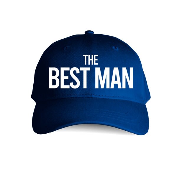 Gorra Azul «Best Man»