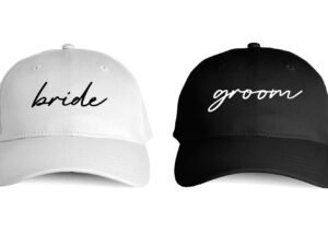 Gorra Bride & Groom - Tela