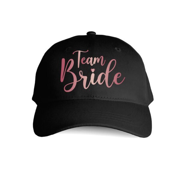 Gorra Alita Negra «Team Bride»