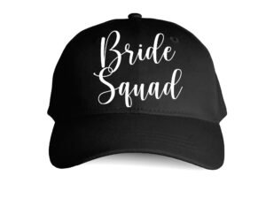 Gorra Alita Negra «BrideSquad»