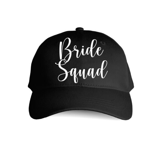 Gorra Alita Negra «BrideSquad»