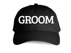 Gorra Akaru Negra «Groom»