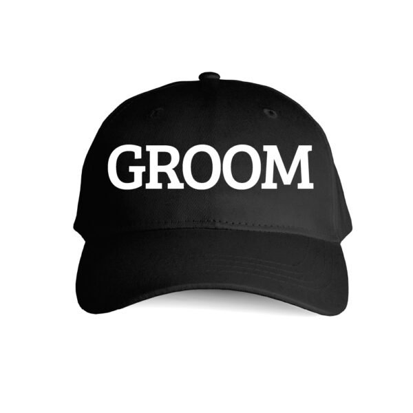 Gorra Akaru Negra «Groom»