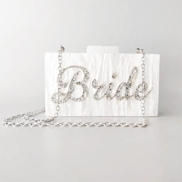 Bolso efecto Mármol Bride