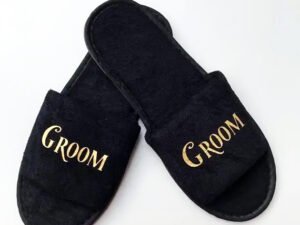 Pantuflas Negras Groom