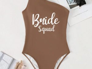 Traje de Baño Emma Café «Bride Squad»