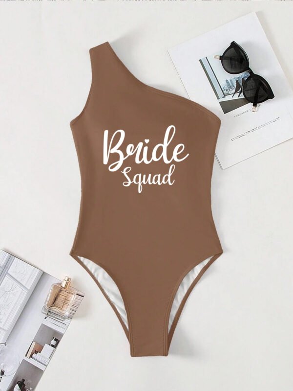 Traje de Baño Emma Café «Bride Squad»