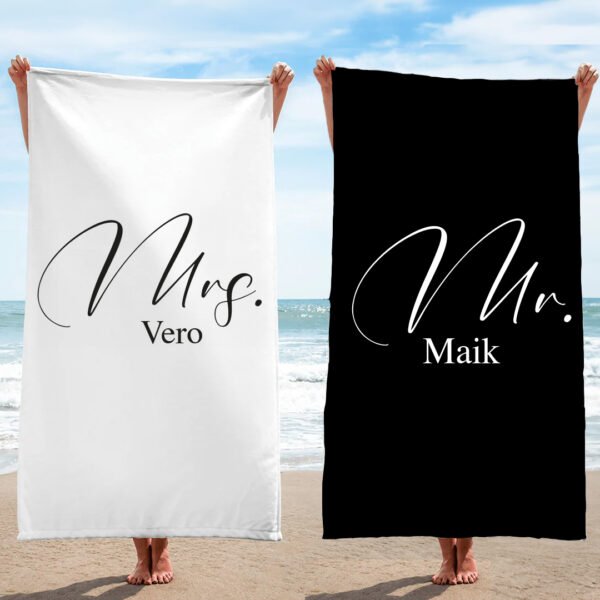 Paños Mrs. & Mr. + Nombre