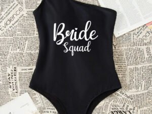 Traje de Baño Emma Negro «Bride Squad»