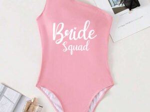Traje de Baño Emma Rosado «Bride Squad»