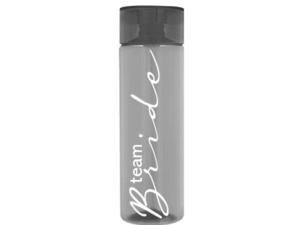 Botella Plástica Negra «Team Bride» 850ml
