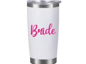 Vaso Tumbler Blanco «Bride» 20oz