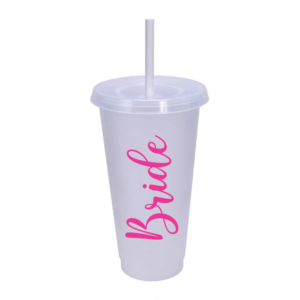 Vaso Plástico Blanco «Bride»