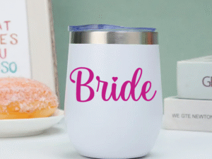 Vaso Térmico Coctelero Blanco «Bride»