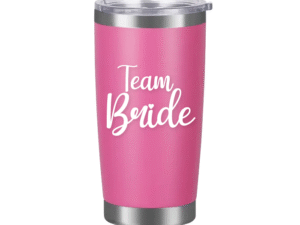 Vaso Tumbler Fucsia «Team Bride» 20oz