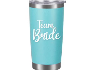 Vaso Tumbler Turquesa «Team Bride» 20oz