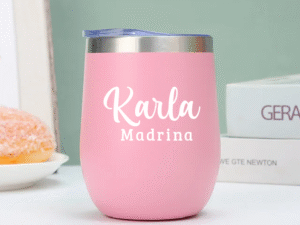 Vaso Térmico Coctelero Rosado «Madrina»