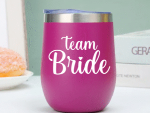 Vaso Térmico Coctelero Fucsia «Team Bride»