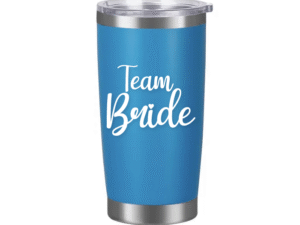 Vaso Tumbler Azul Claro «Team Bride» 20oz