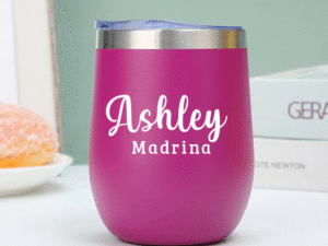 Vaso Térmico Coctelero Fucsia «Madrina» 12oz