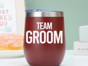 Vaso Térmico Coctelero Vino «Tema Groom»