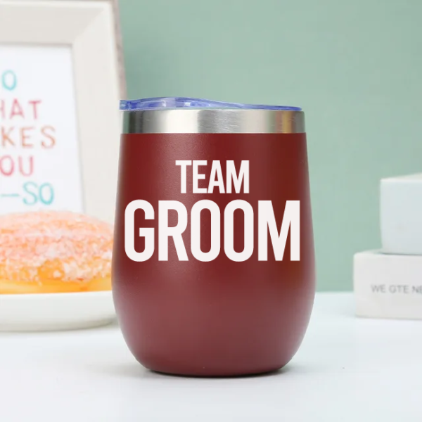 Vaso Térmico Coctelero Vino «Tema Groom»