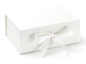 Caja de Lujo Blanca (Pasta Dura)