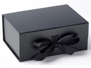 Caja de Lujo Negra (Pasta Dura)