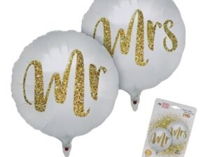 Globos Mrs & Mr (18")