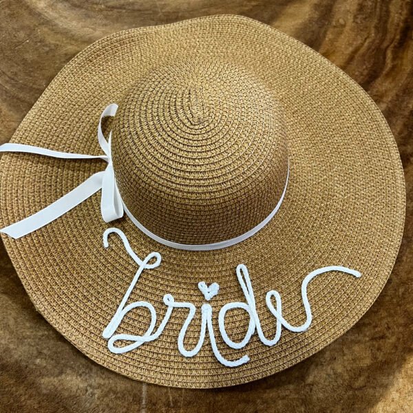 Sombrero Bride (cinta recta)