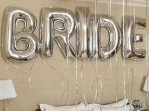 Set de letras "BRIDE" Platedas 30in