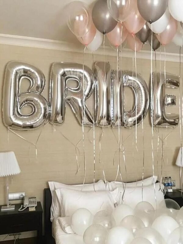 Set de letras "BRIDE" Platedas 30in