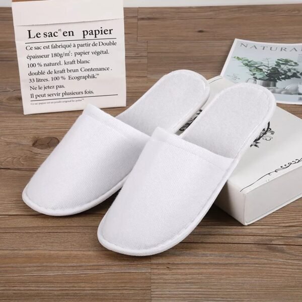 Pantuflas Desechables Blancas