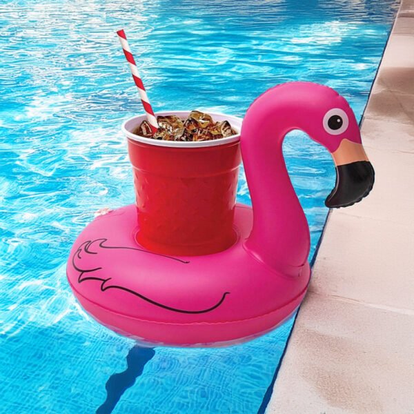 Flotador de bebida para TeamBride 💍👰🏼‍♀️ Cisne Rosado