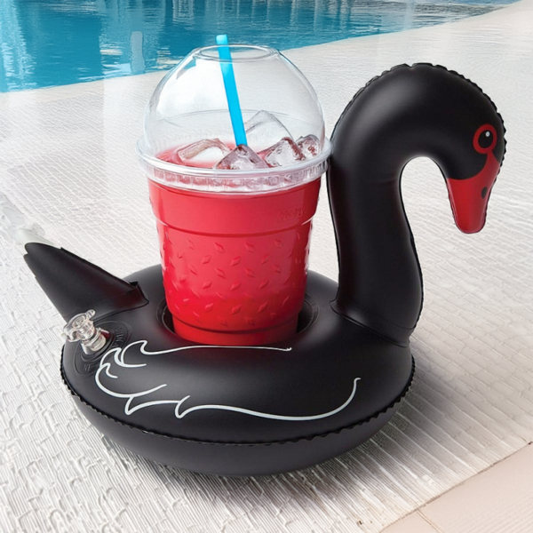 Flotador de bebida para TeamBride 💍👰🏼‍♀️ Cisne Negro