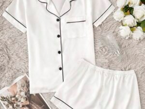 Pijama Blanca Monse «Bride» + pantuflas