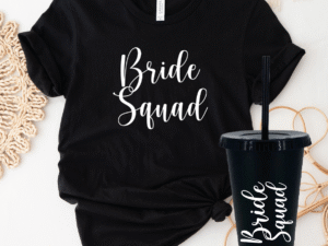 Combo Económico: Team Bride Camisa + vaso